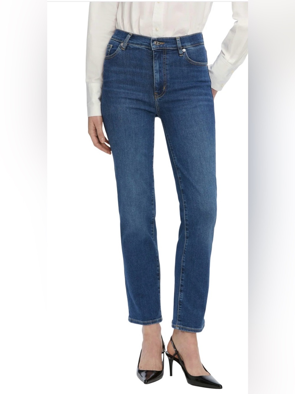 NWT Frame Le Sleek Straight Jeans Size 28